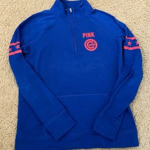 Cubs Pink by Victoria’s Secret quarter zip up